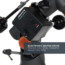 Load image into Gallery viewer, Celestron - AstroMaster 130EQ-MD Newtonian Telescope - Reflector Telescope for Beginners - Fully-Coated Glass Optics - Adjustable-Height Tripod - BONUS Astronomy Software Package
