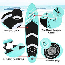 Load image into Gallery viewer, FBSPORT 10'6'' Premium Stand Up Paddle Board, Yoga Board with Durable SUP Accessories &amp; Carry Bag | Wide Stance, Surf Control, Non-Slip Deck, Leash, Paddle and Pump for Youth &amp; Adult
