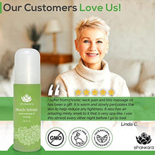 Load image into Gallery viewer, Muscle Release Body Massage Oil for Sensual Massage Therapy - Muscle Release Pain Relief Essential Face Oils - Includes Arnica, Boswellia &amp; Sweet Birch (30 ml)

