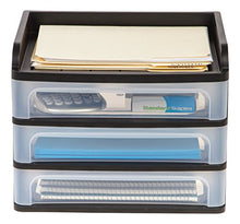 Load image into Gallery viewer, IRIS USA DDS-M3 Medium Desktop Drawer System, Black
