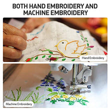 Load image into Gallery viewer, No Show Mesh Machine Embroidery Stabilizer Backing 12" x 50 Yd/roll - Seneme Light Weight 1.8 oz Poly Mesh Cut Away Stabilizer for Machine Embroidery, Hand Sewing, Hoop &amp; Stitch
