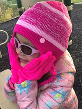Load image into Gallery viewer, C9 Champion Kids' Peruvian Hat with Ear Flaps and Fleece Lining, Pink Peruvian, Girls'
