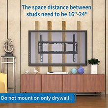 Load image into Gallery viewer, Everstone Adjustable Tilt TV Wall Mount Bracket for Most 32-80 Inch LED,LCD,OLED,Plasma Flat Screen,Curved TVs,Low Profile,Up To VESA 600x400 and 165 LBS,Includes HDMI Cable and Level,Fits 16",18",24"
