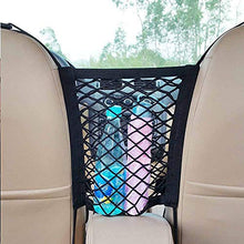 Load image into Gallery viewer, KNDJSPR Pet Barrier Safety Net, Car Dog Guard, Double-Layer Four-Sided Elasticity Net Storage Bag Fence Barrier, Ensure Safe Driving, for Children Pets
