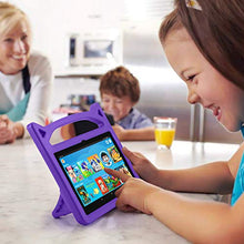 Load image into Gallery viewer, 8 Plus Tablet Case,8 inch 2020 Case (10th Generation, 2020 Release)-Dinines Kid-Proof Case with Stand Handle for All-New 8 Plus/ 8 inch Tablet,Purple
