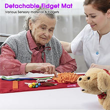 Load image into Gallery viewer, Sensory Toys for Autistic Children, Dementia Products for Elderly, Alzheimers Toys for Adults, Fidget Blanket for Dementia Activities,Autism Sensory Blanket,Gifts for Dementia Patients
