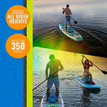 Load image into Gallery viewer, ZUP PaddleMORE Inflatable Stand-Up Paddleboard Seat, 12" x 12" x 30", Blue/Yellow (Paddleboard not Included)
