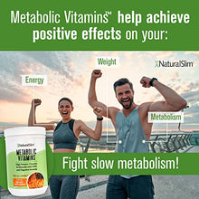 Load image into Gallery viewer, NaturalSlim Metabolic Vitamins - Combination of High Potency Multivitamins, Minerals, B Complex, Msm, &amp; Digestive Formula Supplements for Men &amp; Women - Energy &amp; Metabolism Support - 1 Pack
