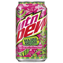 Load image into Gallery viewer, Mtn Dew, Major Melon, 12oz Cans (12 Pack)
