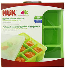 Load image into Gallery viewer, NUK Homemade Baby Food Flexible Freezer Tray and Lid Set
