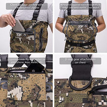 Load image into Gallery viewer, BASSDASH Breathable Ultra Lightweight Veil Camo Chest Stocking Foot Fishing Hunting Waders for Men
