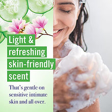 Load image into Gallery viewer, Vagisil Scentsitive Scents Daily Intimate Feminine Wash for Women - Cucumber Magnolia, Gynecologist Tested, Fresh and gentle on skin, 12 Ounce, Pack of 3
