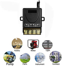 Load image into Gallery viewer, Wireless Remote Switch,AC (90V-264V) Relay RF Control Switch for Household Appliances,Pump,Garage Door,Lights Ceiling,Electrical Equipment,Security Systems,328ft Long Range,Two Remote Controls
