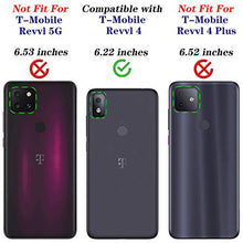 Load image into Gallery viewer, Nuomaofly for T-Mobile Revvl 4 / TCL Revvl 4 Case with Built-in Screen Protector Designed, Full-Body Heavy Drop Protection Shock Absorption Cover for T-Mobile Revvl 4 - Black
