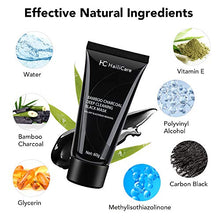 Load image into Gallery viewer, Blackhead Remover Mask, Purifying Peel Off Mask, Bamboo Charcoal Black Face Masks with Facial Brush, Deep Cleansing Facial Cleaner Mask for Men and Women

