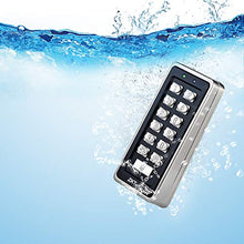 Load image into Gallery viewer, Keypad Access Control Waterproof Access Controller Metal Case Door Access Keypad with 1000 Users for Outdoor and Indoor
