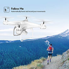 Load image into Gallery viewer, Potensic T25 GPS Drone, FPV RC Drone with Camera 1080P HD WiFi Live Video, Auto Return Home, Altitude Hold, Follow Me, 2 Batteries and Carrying Case
