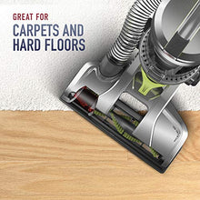 Load image into Gallery viewer, Hoover Windtunnel Air Steerable Bagless Upright Vacuum Cleaner, Lightweight, Corded, UH72400, Grey
