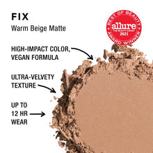 Load image into Gallery viewer, URBAN DECAY 24/7 Eyeshadow Compact - Award-Winning &amp; Long-Lasting Eye Makeup - Up to 12 Hour Wear - Ultra-Blendable, Pigmented Color - Vegan Formula – Fix (Warm Beige Matte)
