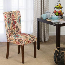 Load image into Gallery viewer, HomePop Parsons Upholstered Accent Dining Chair, Set of 2, Sienna
