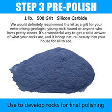 Load image into Gallery viewer, SACKORANGE 6 Pounds Rock Tumbler Refill Grit Media Kit, Abrasive Tumbling Kit for Stone Polisher - Compatible with Any Brand Rock Tumbler
