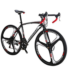 Load image into Gallery viewer, EUROBIKE Road Bike TSM XC550 Bike 21 Speed Dual Disc Brake 49CM 3-Spoke Wheels Bicycle
