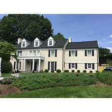 Load image into Gallery viewer, Ekena Millwork LP2S12X03500BL Lifetime Vinyl Standard Shutter (Per Pair), 12"W x 35"H, Black
