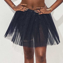 Load image into Gallery viewer, Relbcy Layered Tutu Skirt Tulle Ballet Skirt Party Bubble Dress Skirt Princess Tutu Skirts for Women and Girls (Black)
