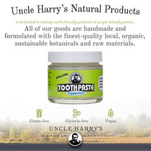 Load image into Gallery viewer, Uncle Harry's Peppermint Remineralizing Toothpaste | Natural Whitening Toothpaste Freshens Breath &amp; Promotes Enamel | Vegan Fluoride Free Toothpaste (4 Pack)
