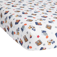 Load image into Gallery viewer, Lambs &amp; Ivy Future All-Star Crib Sheet

