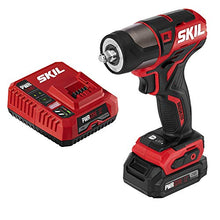Load image into Gallery viewer, SKIL PWRCore 12 Brushless 12V 3/8 Inch Impact Wrench, Includes 2.0Ah Lithium Battery and PWRJump Charger - IW5744-10
