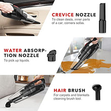 Load image into Gallery viewer, Whall Handheld Vacuum Cordless, High Power 8000PA, Hand Vacuum Cleaner with Lightweight, Portable Vacuum, Mini Dry/Wet Car Vacuum with LED Light, Hand Held Vacuum Cleaner 2200mAh Battery
