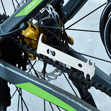 Load image into Gallery viewer, A AKRAF Bike Link Plier + Chain Breaker Splitter Tool + Chain Checker + 3 Pairs Bicycle Missing Links, Bike Link Opener Closer Plier Chain Cutter Connector Wear Indicator Tool (New Version)
