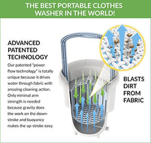 Load image into Gallery viewer, Lavario Portable Clothes Washer (Manual Non-Electric Portable Washing Machine for Camping, Apartments, RV’s, Delicates)
