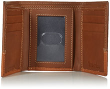 Load image into Gallery viewer, Timberland Mens Leather Trifold Wallet With ID Window
