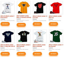 Load image into Gallery viewer, SNELOS Shirt to Match Jordan (Jordan 9 Dream it DOIT Haters Make me Famous Shirt (White), XL)
