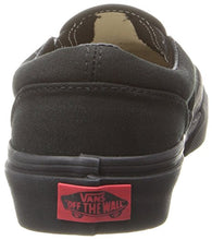 Load image into Gallery viewer, Vans Boys' Classic Slip-On Black/Black 1.5
