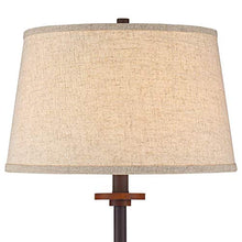 Load image into Gallery viewer, Chadwick Rustic Farmhouse Tray Table Floor Lamp - Franklin Iron Works
