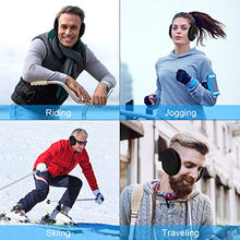 Load image into Gallery viewer, MUSICOZY Bluetooth Ear Warmers Earmuffs for Winter Women Men Kids Girls, Wireless Ear Muffs Headphones, Built-in HD Speakers and Microphone with Carry Bag for Biking Running Walking Hiking
