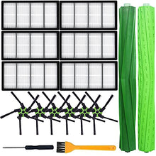 Load image into Gallery viewer, FLYBINGO Replacement Parts Kit Compatible with Roomba s9(9150),s9+(9550),s Series Vacuum Cleaner.Pack of 1 Set of Multi-Surface Rubber Brushes,6 Side Brushes,6 Filters,2 Tools
