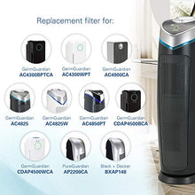 Load image into Gallery viewer, Germ Guardian FLT4825 HEPA GENUINE Air Purifier Replacement Filter B for GermGuardian AC4300BPTCA, AC4900CA, AC4825, AC4825DLX, AC4850PT, CDAP4500BCA, CDAP4500WCA and More, 1-Pack , Gray
