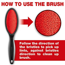 Load image into Gallery viewer, Feeke Lint Brush Lint Remover 2-Pack Pet Hair Remover Lint Brushes for Clothes Magic Brush Clothes Brush Garment Brush Lint Remover for Couch Reusable Lint Brush Lent Brush Miracle Brush Double Side
