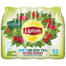 Load image into Gallery viewer, Lipton Diet Mixed Berry Green Tea , 12 ct
