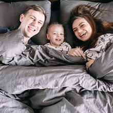 Load image into Gallery viewer, EASELAND Queen Size 6-Pieces Bed Sheets Set 1800 Series Microfiber Wrinkle &amp; Fade Resistant,Deep Pocket,Hypoallergenic Bedding Set,Queen,Grey
