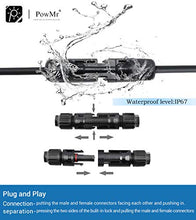 Load image into Gallery viewer, PowMr 48PCS Solar connectors - IP67 Male/Female Solar Connectors(24 Pairs Solar connectors)
