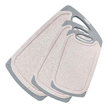Load image into Gallery viewer, KIMIUP Kitchen Cutting Board (Set of 3),Professional Chopping Boards Sets,Dishwasher Safe Cutting Boards With Juice Grooves &amp; Carrying Handle &amp; No BPA
