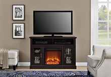 Load image into Gallery viewer, Ameriwood Home Chicago Electric Fireplace TV Console for TVs up to a 50", Espresso
