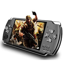 Load image into Gallery viewer, LKTINA 8GB 4.3’’ 1000 LCD Screen Handheld Portable Game Console, Media Player with Camera Built in 1200+Real Video Games, for gba/gbc/SFC/fc/SMD Games, Best Gift for Kids and Adults -Black (Medium)
