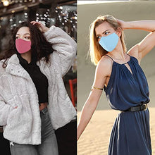 Load image into Gallery viewer, Washable Cloth Face Masks for Women, Reusable Breathable Printed Stylish Face Mask with Filter Pocket, Adjustable Ear Loops, Fashionable Cute Designer Mask for Adults 6 PACK
