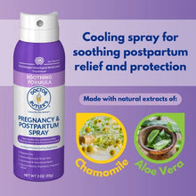 Load image into Gallery viewer, Doctor Butler's Pregnancy &amp; Postpartum Spray - Perineal Spray and Hemorrhoid Treatment with Aloe and Chamomile, Pregnancy Support and Postpartum Essentials, Paraben Free (3oz)
